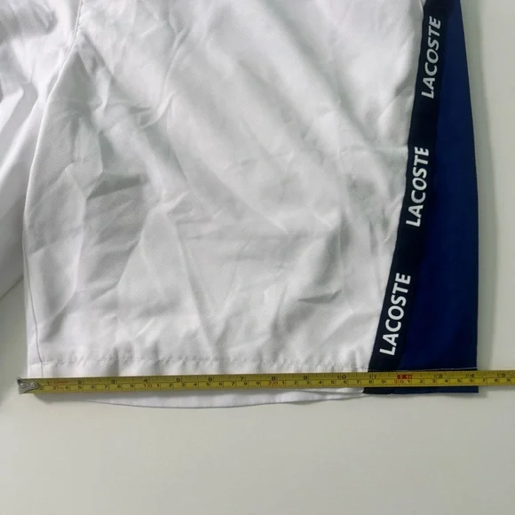 Lacoste Sport White Shorts - Picture 13 of 13